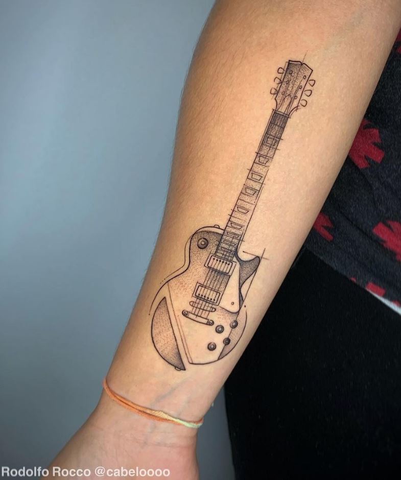 Hình xăm độc đáo guitar tattoo với ý nghĩa sâu sắc - video xem nhiều nhất